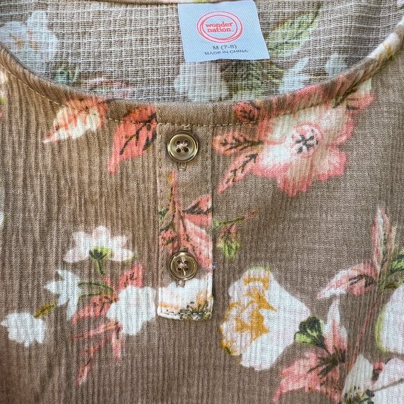 Wonder Nation® Ruffle Top Size 7-8 NEW 🎉Host Pick🎉 - Picture 3 of 9